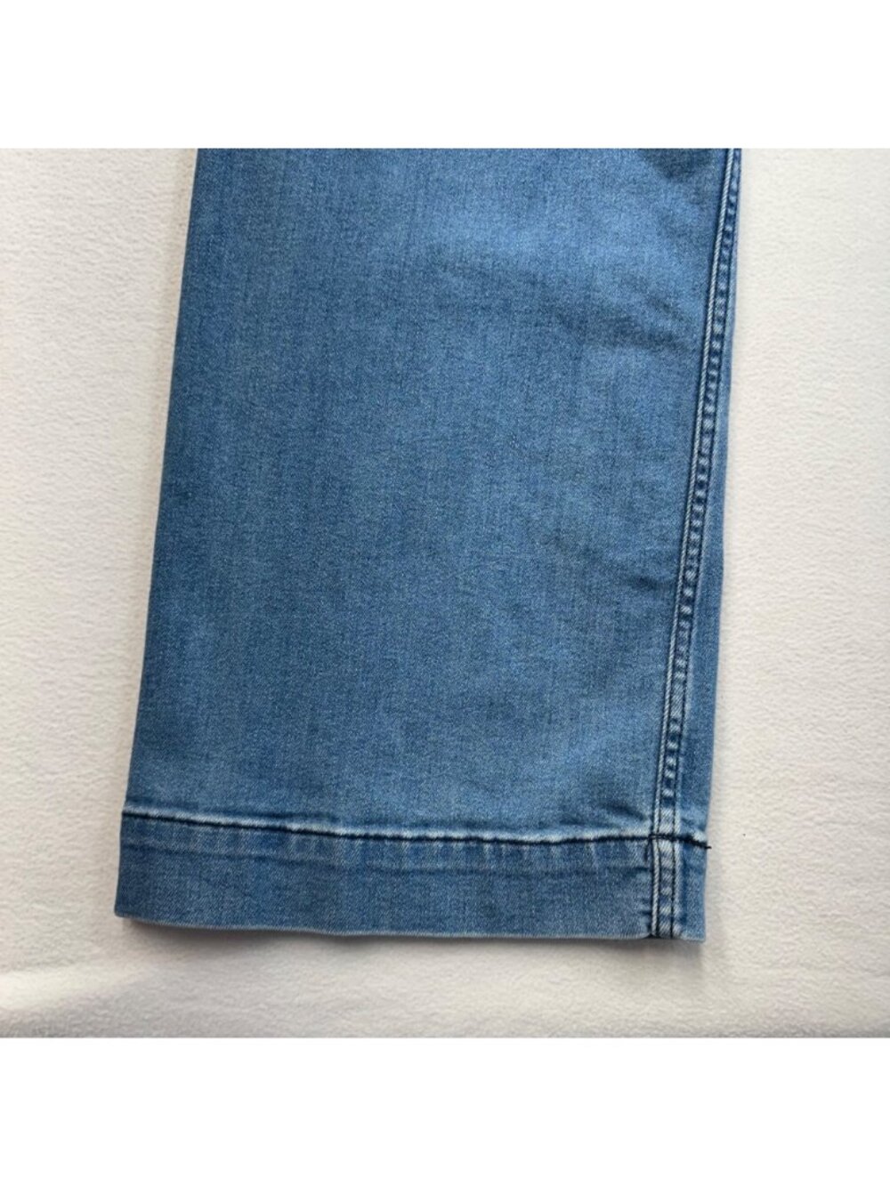 Maeve Anthropologie The Colette High Rise Wide Leg Denim Jeans Sz 30x29 Stretch - Picture 11 of 13